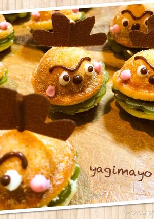 鈴カステラdeハンバーガーキット♬-レシピのメイン写真