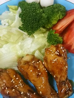 手羽元*甘辛焼き-レシピのメイン写真