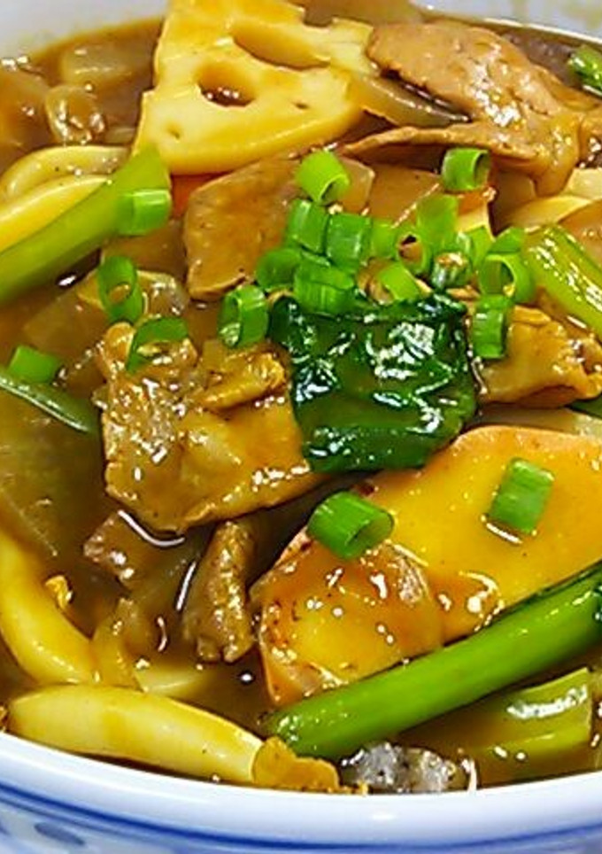 〓野菜の和風カレーうどん〓-レシピのメイン写真