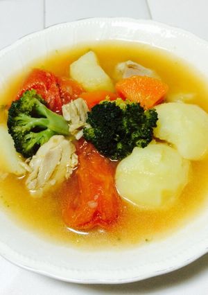 チキンコンソメスープ-レシピのメイン写真