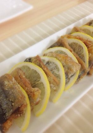 秋刀魚の唐揚げ-レシピのメイン写真
