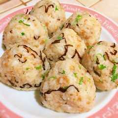 食がすすむ！天かす和風おにぎり-レシピのメイン写真