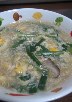 あっという間に♪ニラと卵の中華スープ-レシピのメイン写真