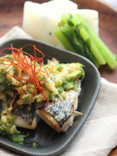 アジとかぶのねぎみそ焼き-レシピのメイン写真