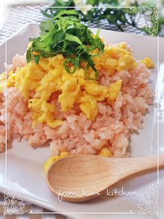 ランチに♡パパッとたらこの炒めご飯♬-レシピのメイン写真