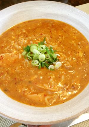 コクあり☆キムチ雑炊-レシピのメイン写真