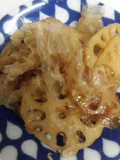 お弁当にも!れんこんのおかか炒め-レシピのメイン写真
