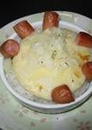ココットでチーズリゾット-レシピのメイン写真