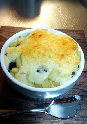 ココットカマン♬アップルとレーズンケーキ-レシピのメイン写真