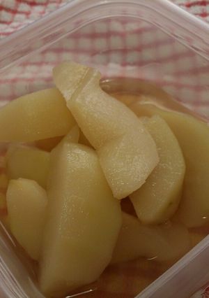 洋梨のコンポート☆1個~OK♪-レシピのメイン写真