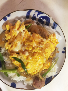 親子丼皿(*^^*)-レシピのメイン写真