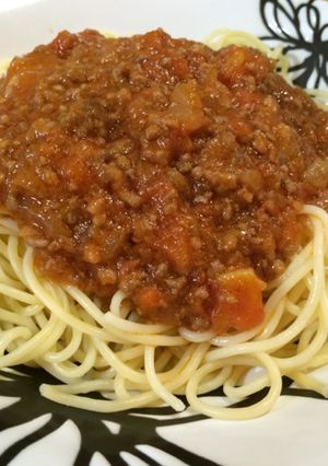かんたんミートソース！-レシピのメイン写真