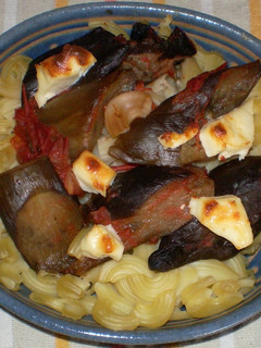 茄子とトマトの焼きパスタ-レシピのメイン写真