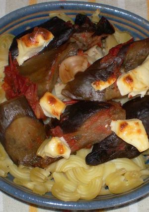 茄子とトマトの焼きパスタ-レシピのメイン写真
