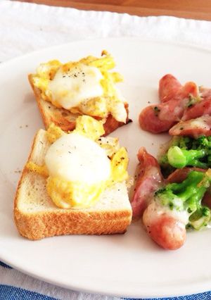 チーズだらけ♡カチョカバロのモーニング-レシピのメイン写真