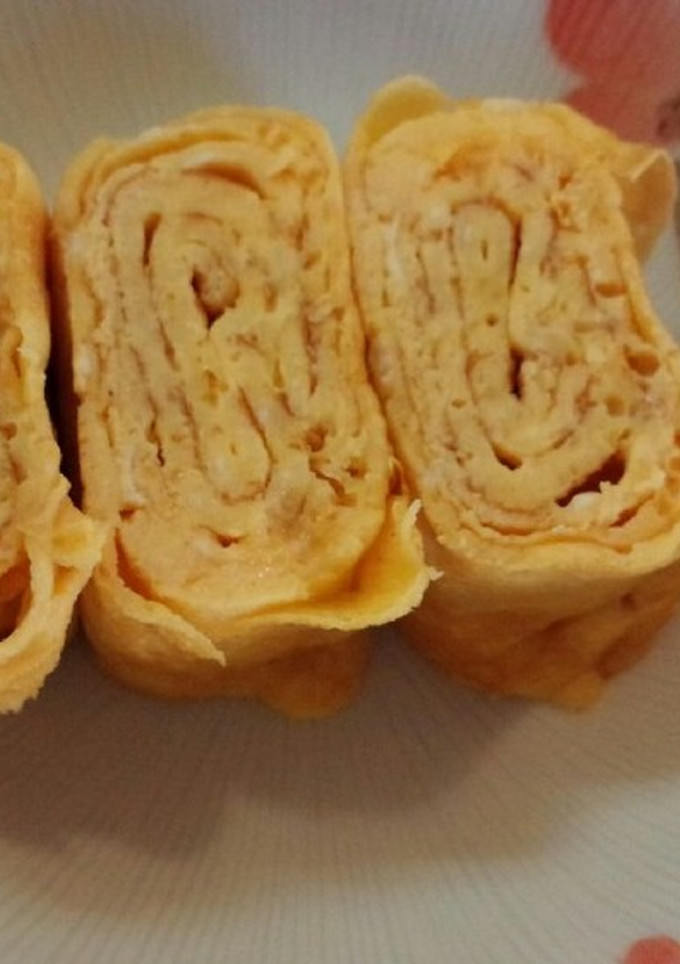 あまり甘くない卵焼き 　簡単-レシピのメイン写真