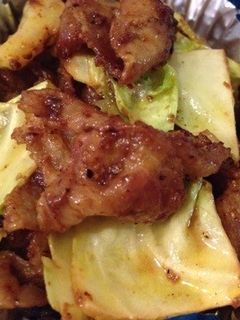 簡単☆豚こまとキャベツのカレー炒め-レシピのメイン写真