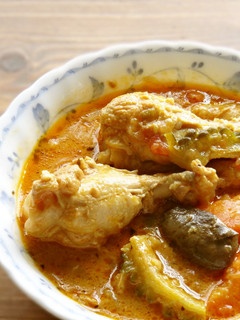 鶏のココナッツトマト煮込み-レシピのメイン写真