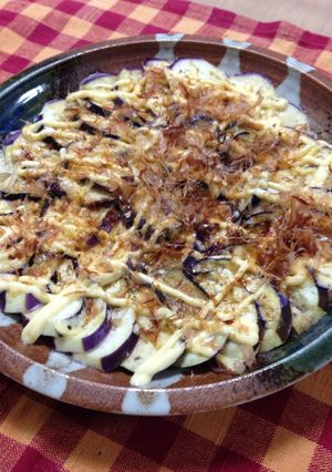 レンジで超簡単　茄子のマヨポン酢かけ-レシピのメイン写真