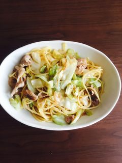 白だしとゆず胡椒の簡単和風パスタ-レシピのメイン写真