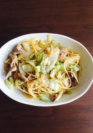 白だしとゆず胡椒の簡単和風パスタ-レシピのメイン写真