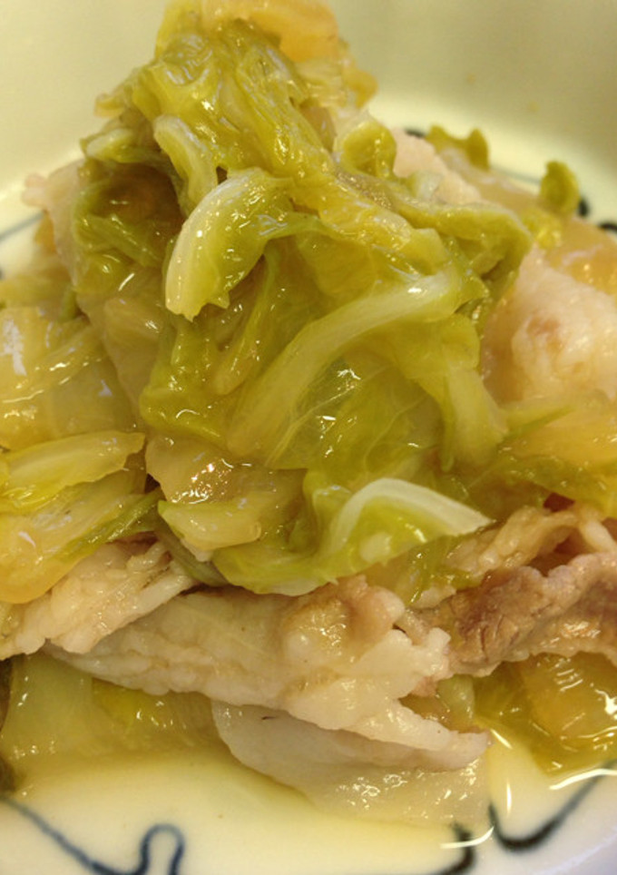 白菜と豚バラの＊簡単煮＊-レシピのメイン写真