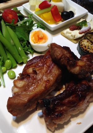 低糖質　魚焼グリルで簡単！豚スペアリブ-レシピのメイン写真