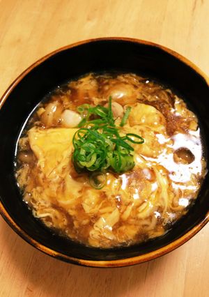 意外と簡単！あんかけうどん（写真満載）-レシピのメイン写真