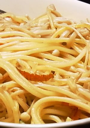 簡単きのこと野菜とパルメザンのスパゲティ-レシピのメイン写真
