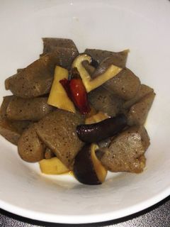 常備菜にも!蒟蒻と椎茸の甘辛煮-レシピのメイン写真