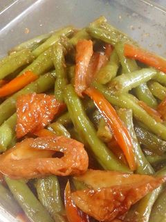いんげんと竹輪のニンニク醤油炒め煮-レシピのメイン写真