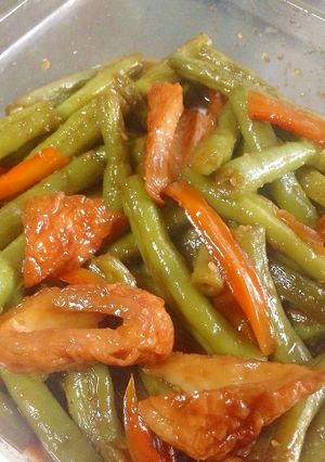 いんげんと竹輪のニンニク醤油炒め煮-レシピのメイン写真