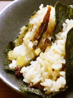 和み✿佃煮と沢庵の混ぜご飯✿-レシピのメイン写真