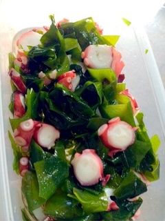タコとワカメのすし酢和え-レシピのメイン写真