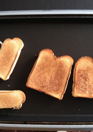ホットプレートでトースト-レシピのメイン写真