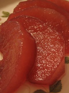 ふんわり甘い♡梨の赤ワイン煮-レシピのメイン写真