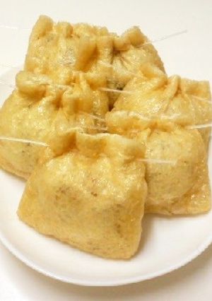 冷凍うどんのおでん巾着（わさび風味）-レシピのメイン写真