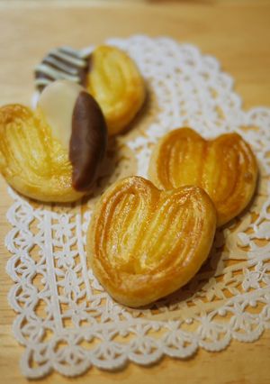 ハートの可愛いパイ♡パルミエ-レシピのメイン写真