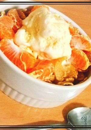 ココットカマンで★あったか冷え冷えパフェ-レシピのメイン写真