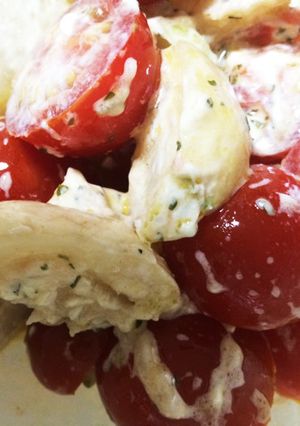 トマトとカブのサラダ クリームチーズ風味-レシピのメイン写真