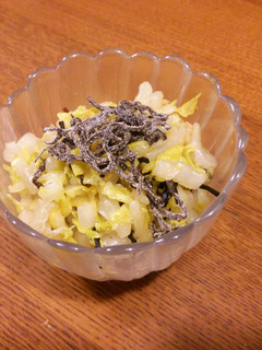 やみつき塩白菜-レシピのメイン写真