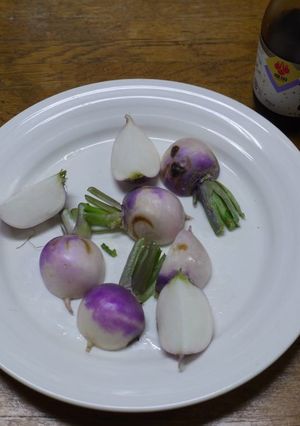 産直農家の「焼きカブ」-レシピのメイン写真