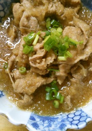 大根で さっぱり 美味しい 豚のみぞれ煮-レシピのメイン写真