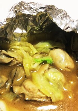 簡単♡牡蠣のバター醤油ホイル焼き-レシピのメイン写真