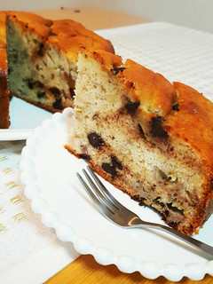 バナナ消費♪しっとりバナナケーキ*-レシピのメイン写真