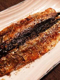 うなぎの蒲焼きたれで秋刀魚の蒲焼き-レシピのメイン写真