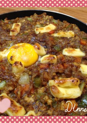 水なし、豆腐入り焼きキーマカレー-レシピのメイン写真