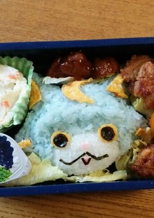 妖怪ウォッチ・ブシニャンのキャラ弁-レシピのメイン写真