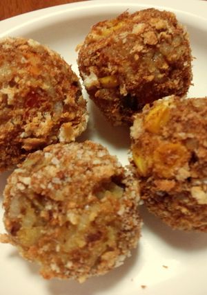 残りカレーで☆ライスコロッケ-レシピのメイン写真