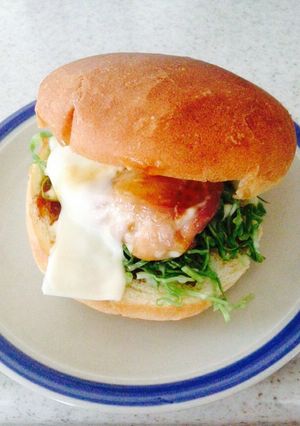 お家でテリヤキチキンバーガー-レシピのメイン写真